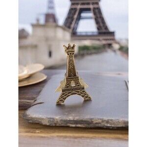 Eiffel Tower Memo Clips Set of 2- Paris Chic School Office Decor, Photo Holder,